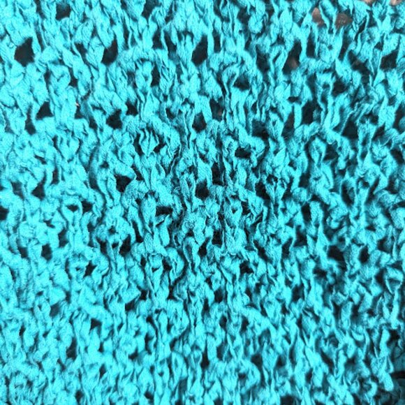 J.Crew Cropped V-Neck Sweater-Tank in Textured Pointelle, Retro Jade Green - Picture 5 of 13